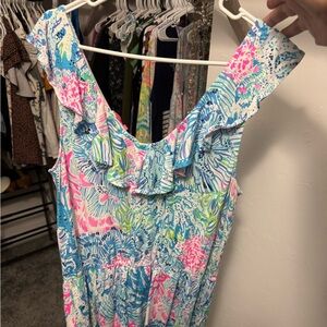 Lilly Pulitzer Multicolor Patterned Romper